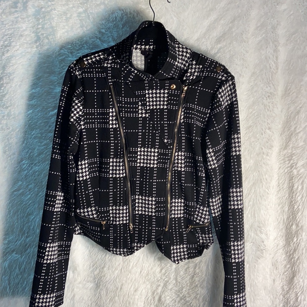 More Black Checked Jacket - image 8